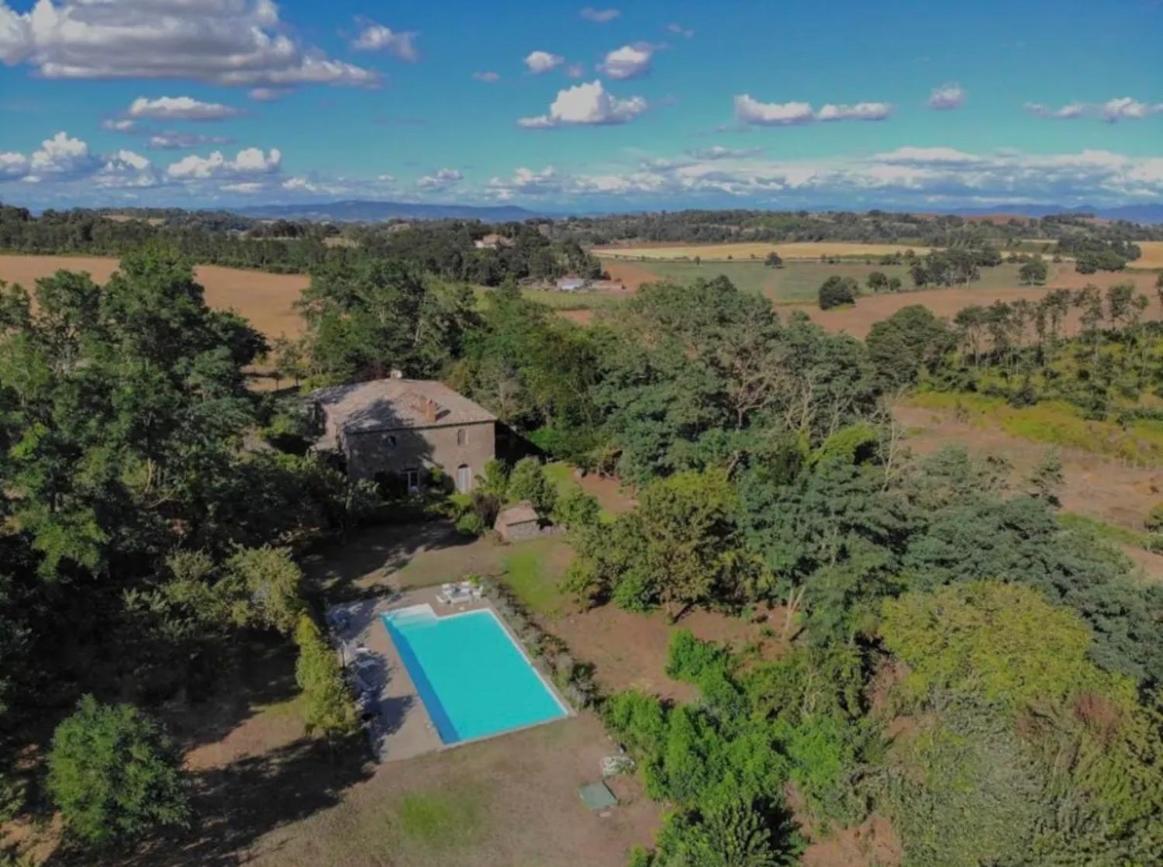 Collina Blu Bed & Breakfast Bolsena Bagian luar foto